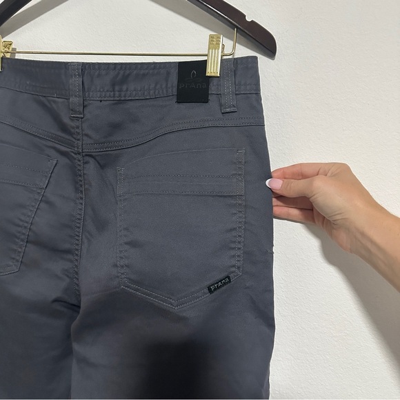 Prana Mens Pants Brion Slim Fit Size 32x32 Gray 5 Pocket Nylon Lightweight - Picture 7 of 10
